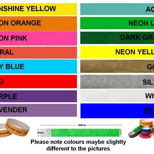 Pulseras Tyvek personalizadas e impermeables: seguridad para eventos y fiestas.