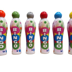 Dab-O-Ink Bingo Daubers - 12 Pack - Orange - 3 ounce size - Bingo Ink  Markers