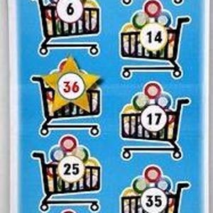 Sticky 13, Trolley Dash Hoy Bingo Novelty games 100 Tickets
