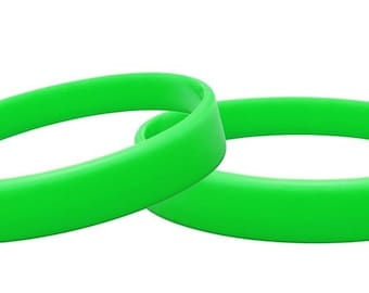 Silicone Wristbands Rubber Plain Reusable for Events Charity Fashion Bands Adults Etsy