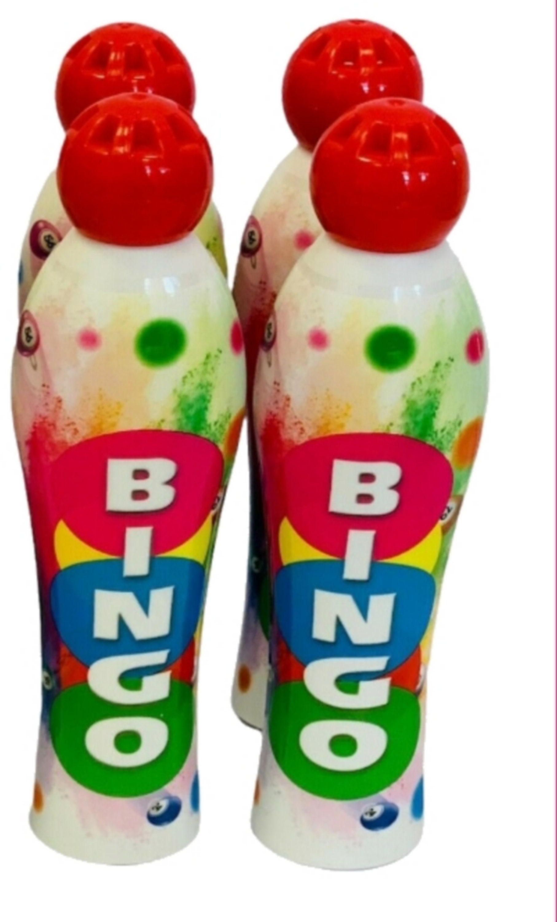 Rysons Bingo Dabbers 4 Pezzi, Pennarelli Per Bingo 4 Colori Vivaci (Rosso, Blu, Verde, Arancio), Inchiostro A Asciugatura Rapida - 3