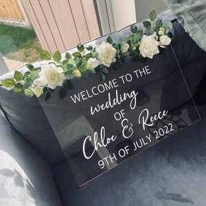 A2 Welcome To The Wedding Of Vinyl// Wedding vinyl, Wedding welcome vinyl, Wedding vinyl sticker, Wedding vinyl decal, Vinyl wedding signs