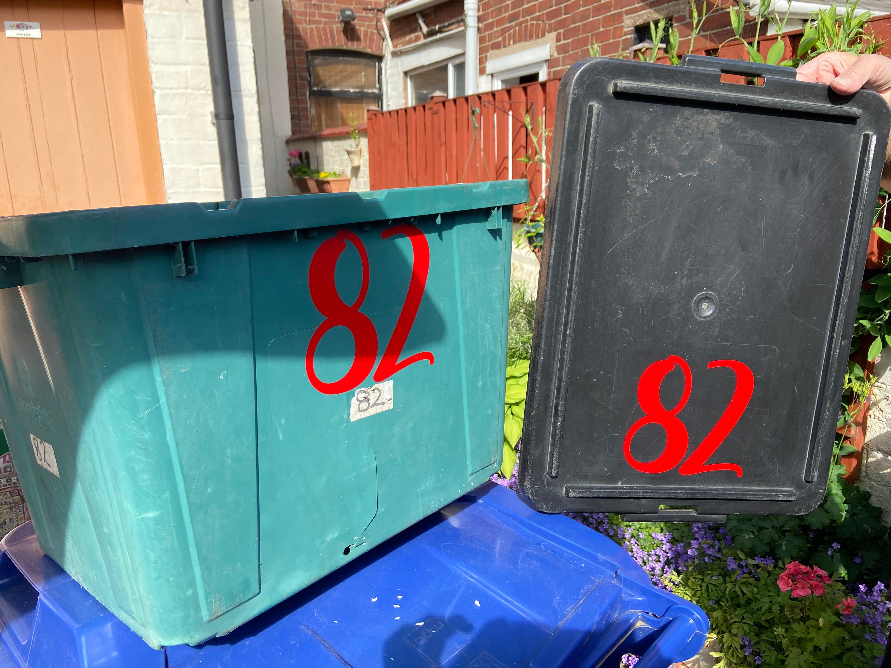 Wheelie Bin Numbers Etsy
