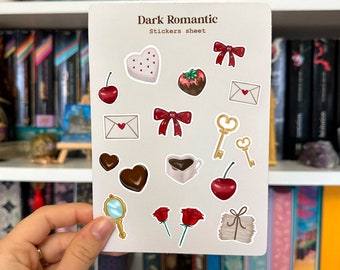 Sticker sheet - Dark romantic