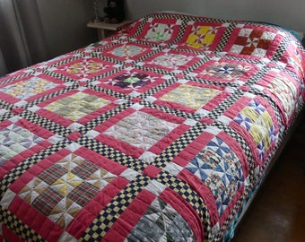 Nine Patch with Pinwheels