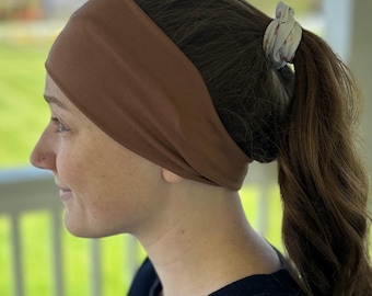 Adult Headband, Cinnamon Bun, Headbands for Women, Wide Headband, Mom Headband, Headbands for Girls, Headband Women, Gifts for Her