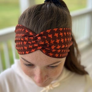 Twist Headband, Harvest Herringbone, Headbands for Women, Wide Headband, Yoga Headband, Boho Headband, Headbands for Nurses