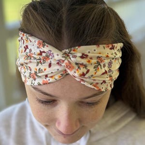 Twist Headband, Meadow, Headbands for Women, Wide Headband, Yoga Headband, Boho Headband, Headbands for Nurses