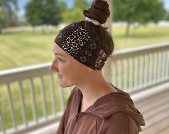 Adult Headband, Cheetah Hunter, Headbands for Women, Wide Headband, Headband for Girls, Women's Headband, Hair Accessories, Gift Ideas
