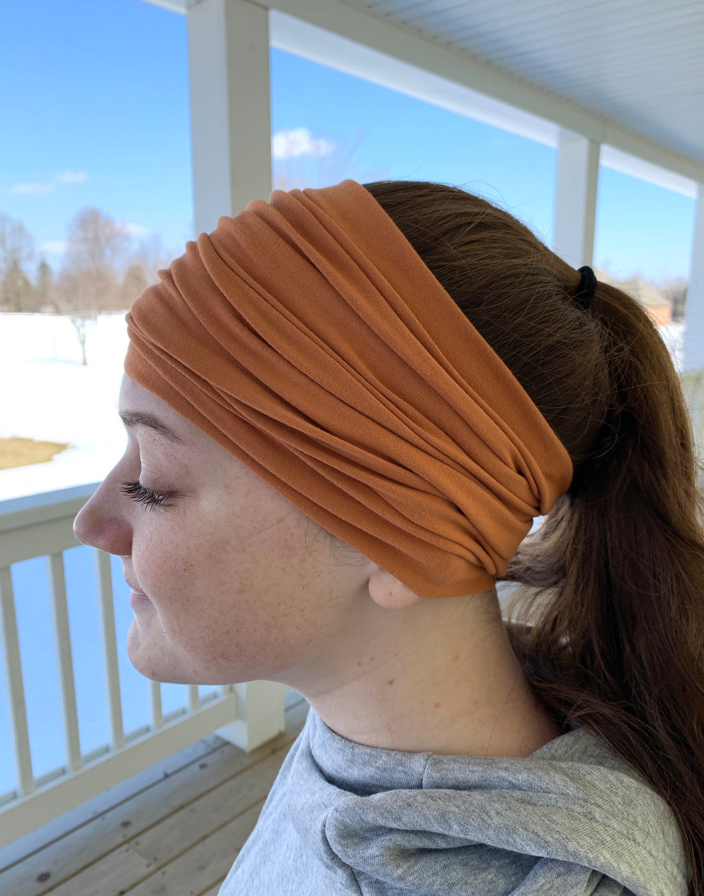 Tube Headbands 1 headbands for women wide headband boho Etsy