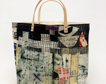 Knitting Project bag Color Drops Bucket Bag by 65 South