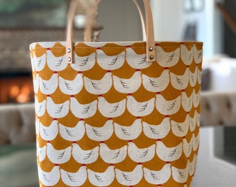 8 Piece Chicken Bucket Bag by 65 South - Knitting Project bag