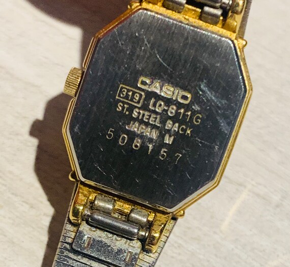 Casio quartz best sale gold