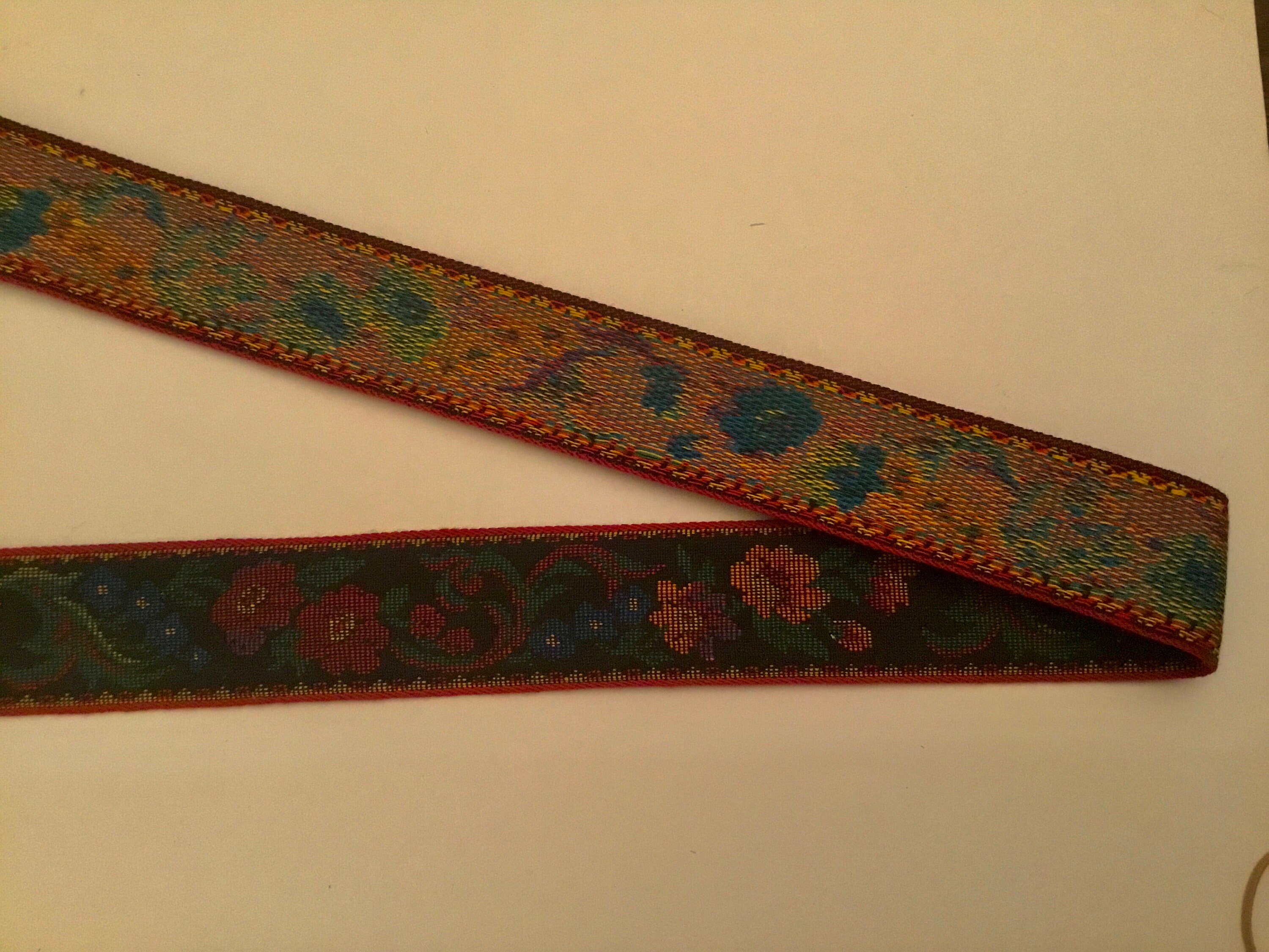 Tapestry jacquard ribbon Etsy