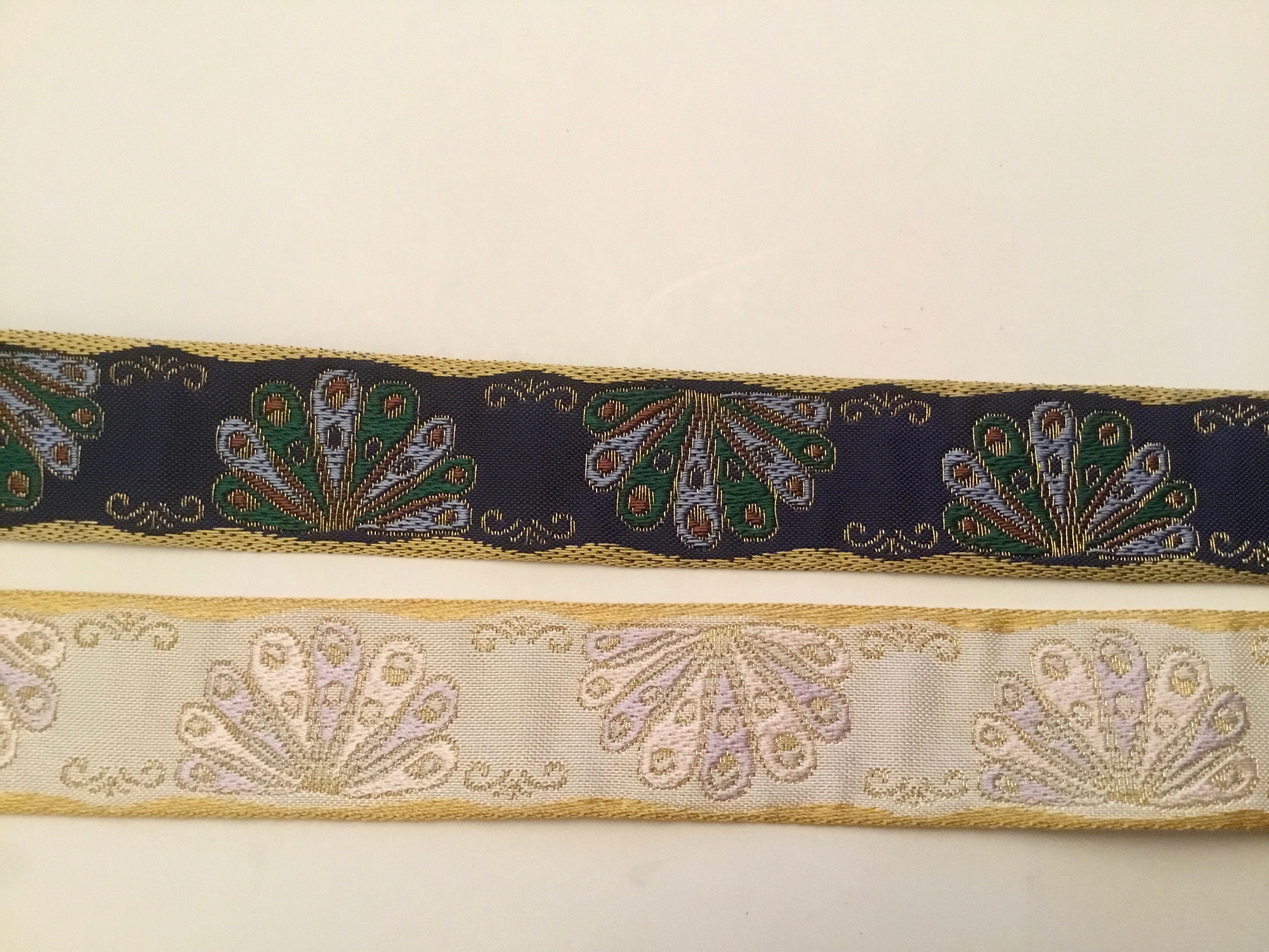 Jacquard Ribbon Etsy