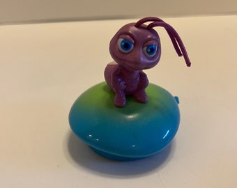 1999 McDoandls Disney/Pixar A Bugs Life Princess Dot Wind Up & Roll | Happy Meal Toy