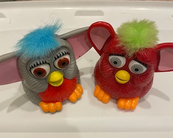 90年代のヴィンテージマクドナルドブラックファービーおもちゃ