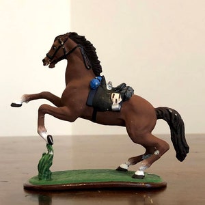 Niena Lead Toy Horse without Soldier 3&quot;