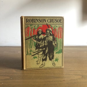 Robinson Crusoe - Daniel Defoe Altemus&#39; Young People Library Vintage Hardcover