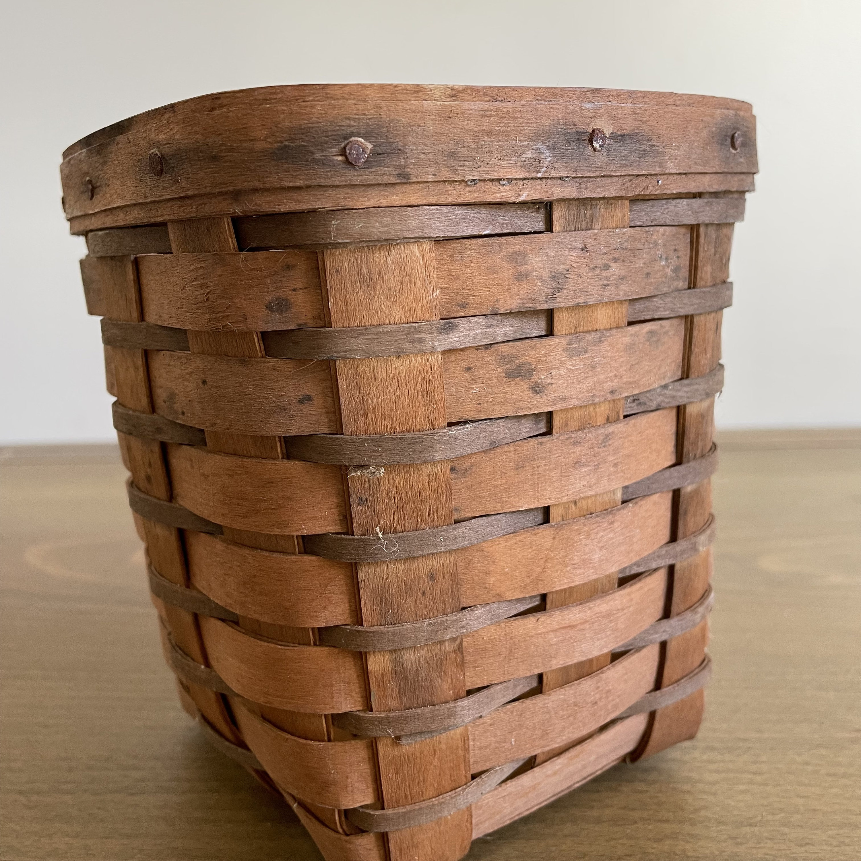 ヴィンテージ ロンガバーガー 手編みバスケット - Etsy 日本