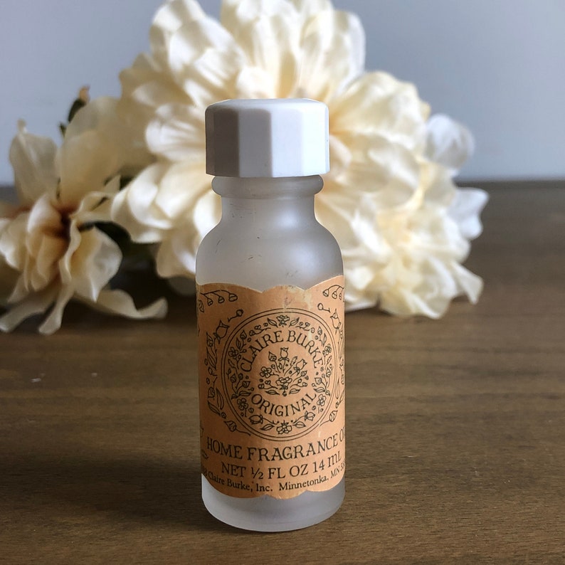 Vintage Claire Burke Original Home Fragrance Oil Perfume Etsy