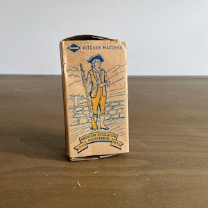 Vintage Diamond American Revolution Bicentennial Match Box