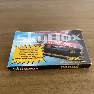 Vintage SkyBox Nascar Racing Sammelkarten | Premier Edition