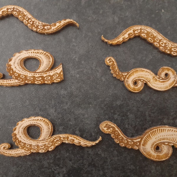 Arkham horror style tentacle path markers MDF version