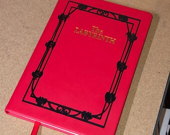The Labyrinth Sarah S Book Replica Leatherbound Etsy