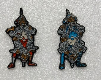 Labyrinth Door Knockers Small Set Functional Moving Knockers Etsy