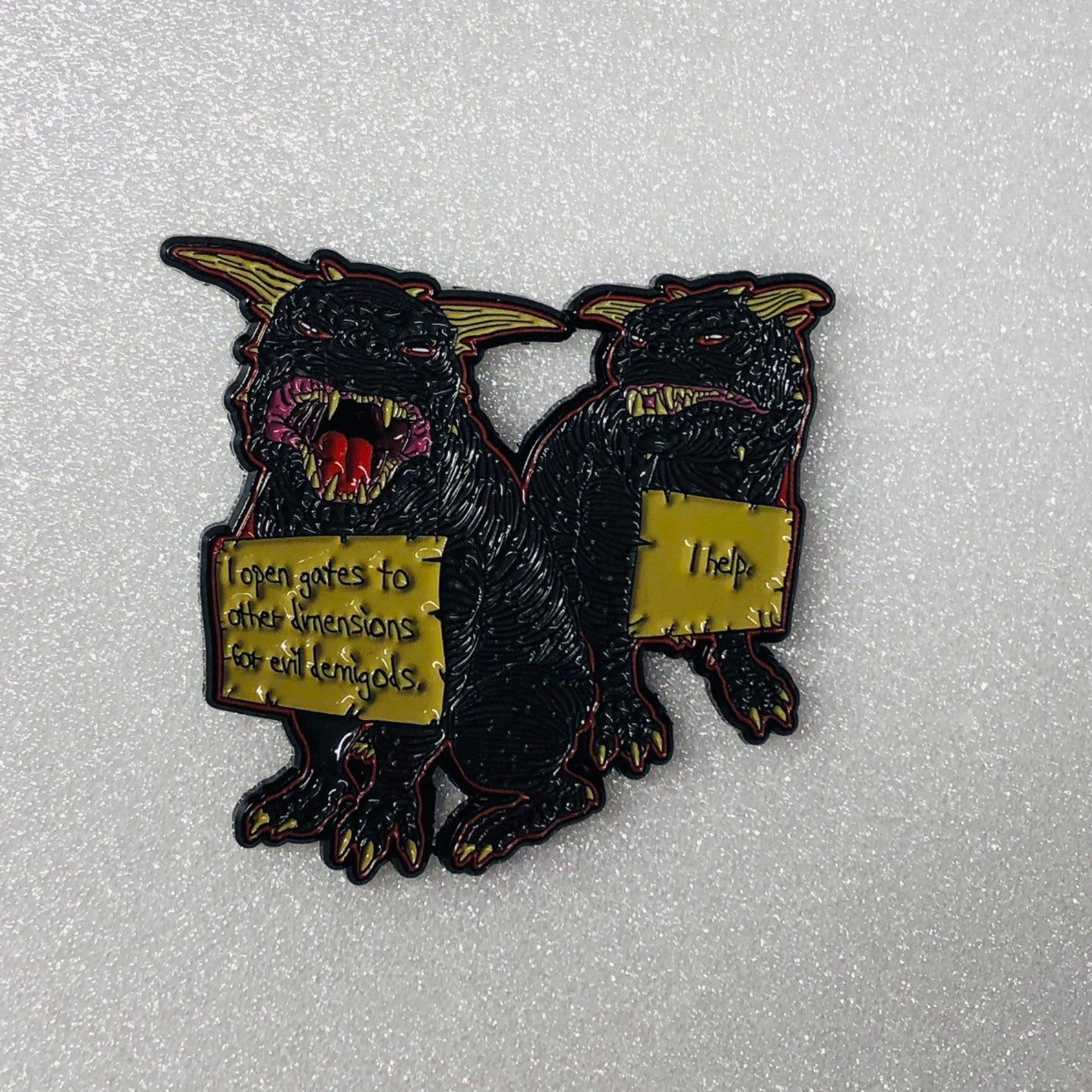 Ghostbusters Terror Hund Shaming Dämon Emaille Pin Etsy