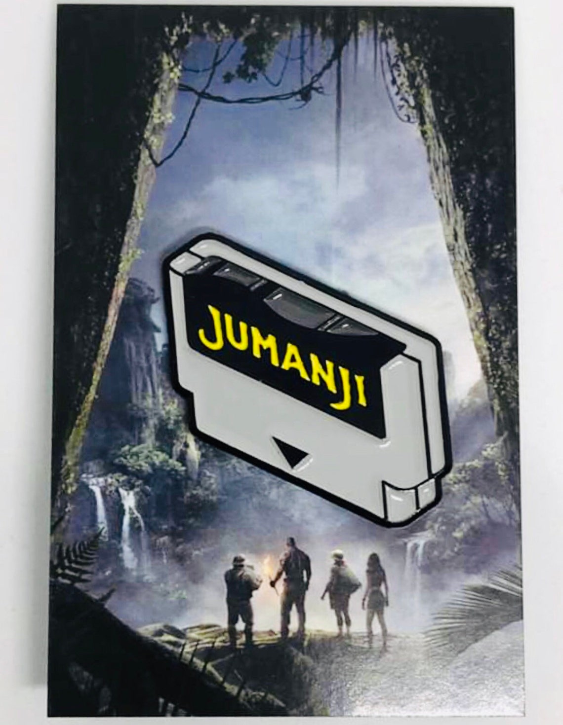 Jumanji Cartridge Soft Enamel Pin New Generation Etsy