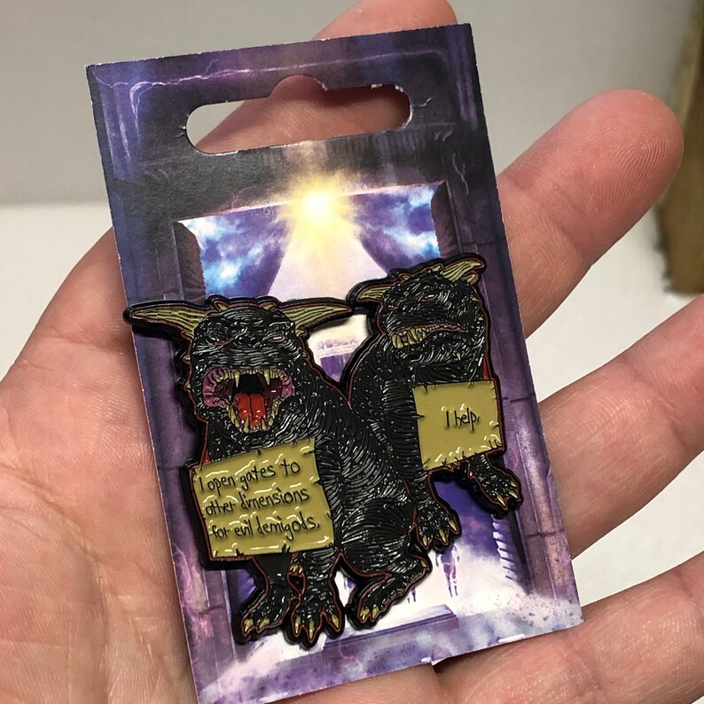 Ghostbusters Terror Hund Shaming Dämon Emaille Pin Etsy