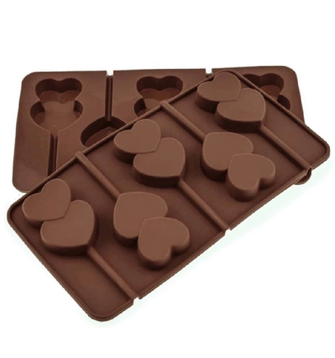 mostsom Silicone Lollipop Molds,Chocolate Candy Mold Lollypop