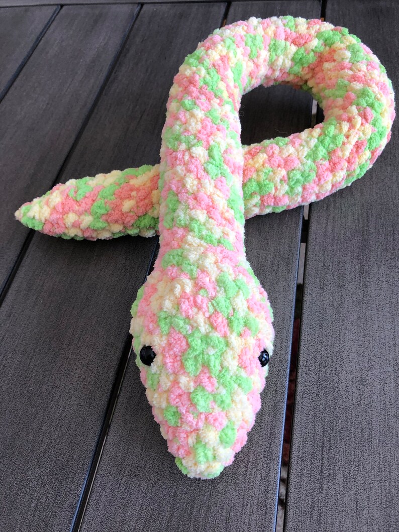 Adorable Crochet Snake Amigurumi Etsy