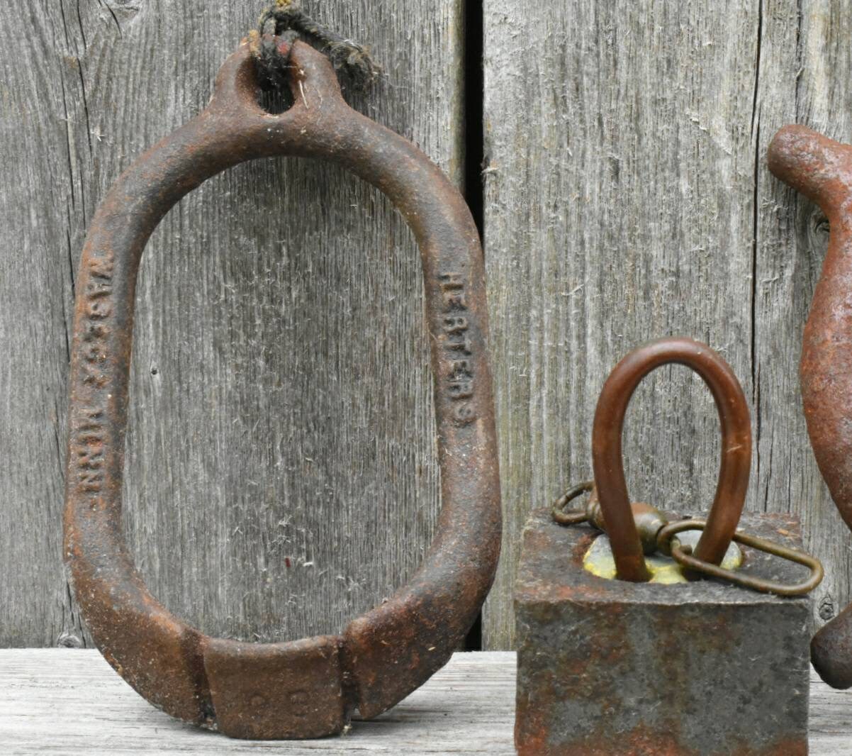 Antique Duck Decoy Weights Cast Iron Hunting Memorabilia from Etsy