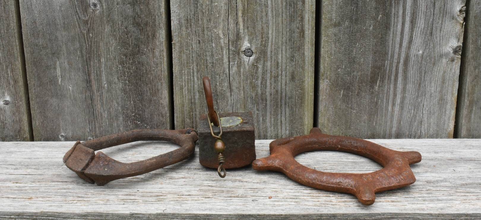 Antique Duck Decoy Weights Cast Iron Hunting Memorabilia from Etsy