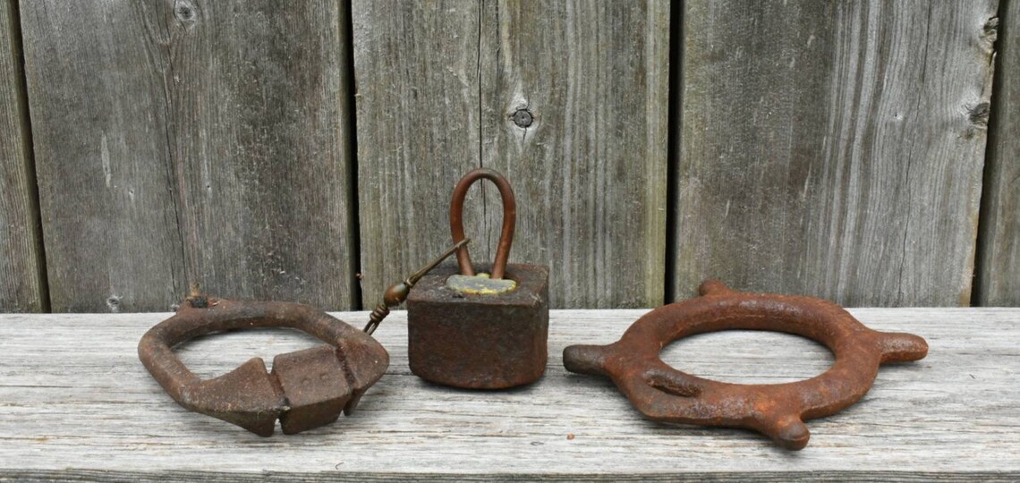 Antique Duck Decoy Weights Cast Iron Hunting Memorabilia from Etsy