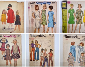 Vintage naaipatronen - verschillende fabrikanten