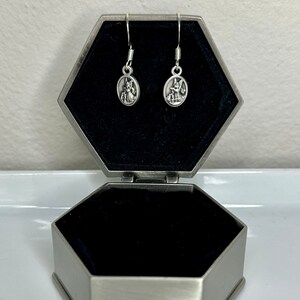 Guardian Angel Earrings | Catholic Jewelry | Catholic Earrings | Custom | Handmade | Catholic Gift