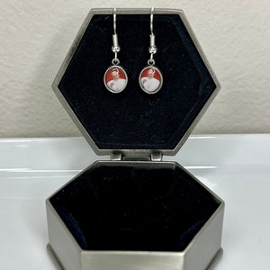 Pope Francis Earrings | Catholic Jewelry | Catholic Earrings | Custom | Handmade | Catholic Gift