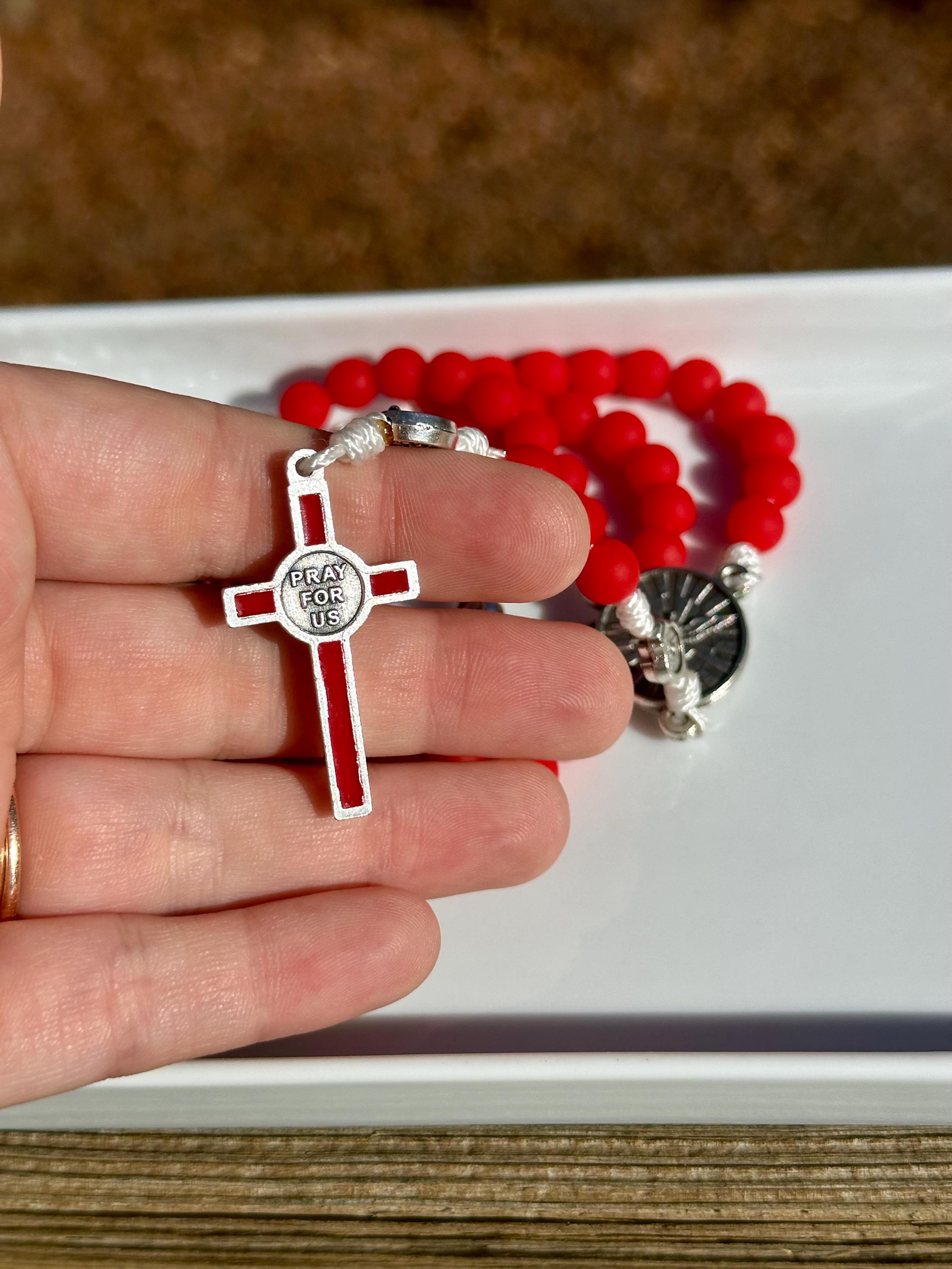 Gifts of the Holy Spirit Confirmation Rosary | Pardon Crucifix ...
