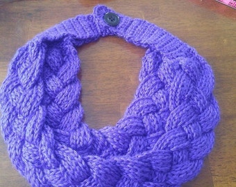 French braided cowl