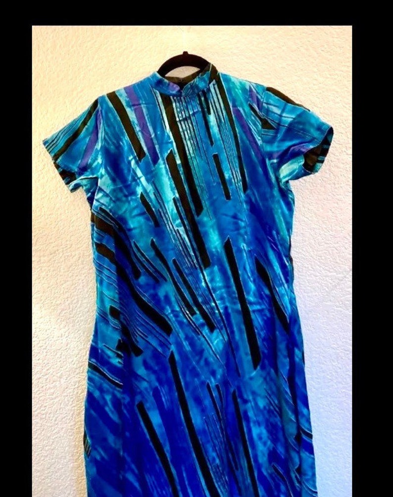 Awesome Retro-Mod Homemade dress Great condition.