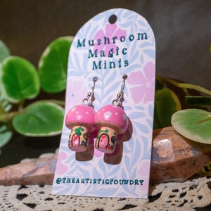 Mushroom Magic Earrings