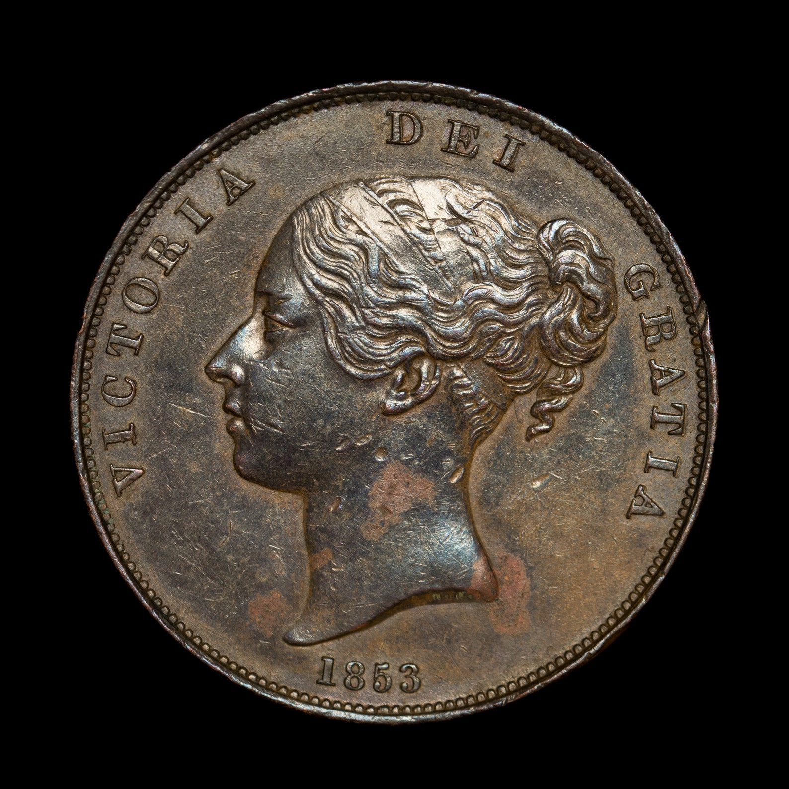 old-victorian-coin-made-in-1853-queen-victoria-large-copper-penny
