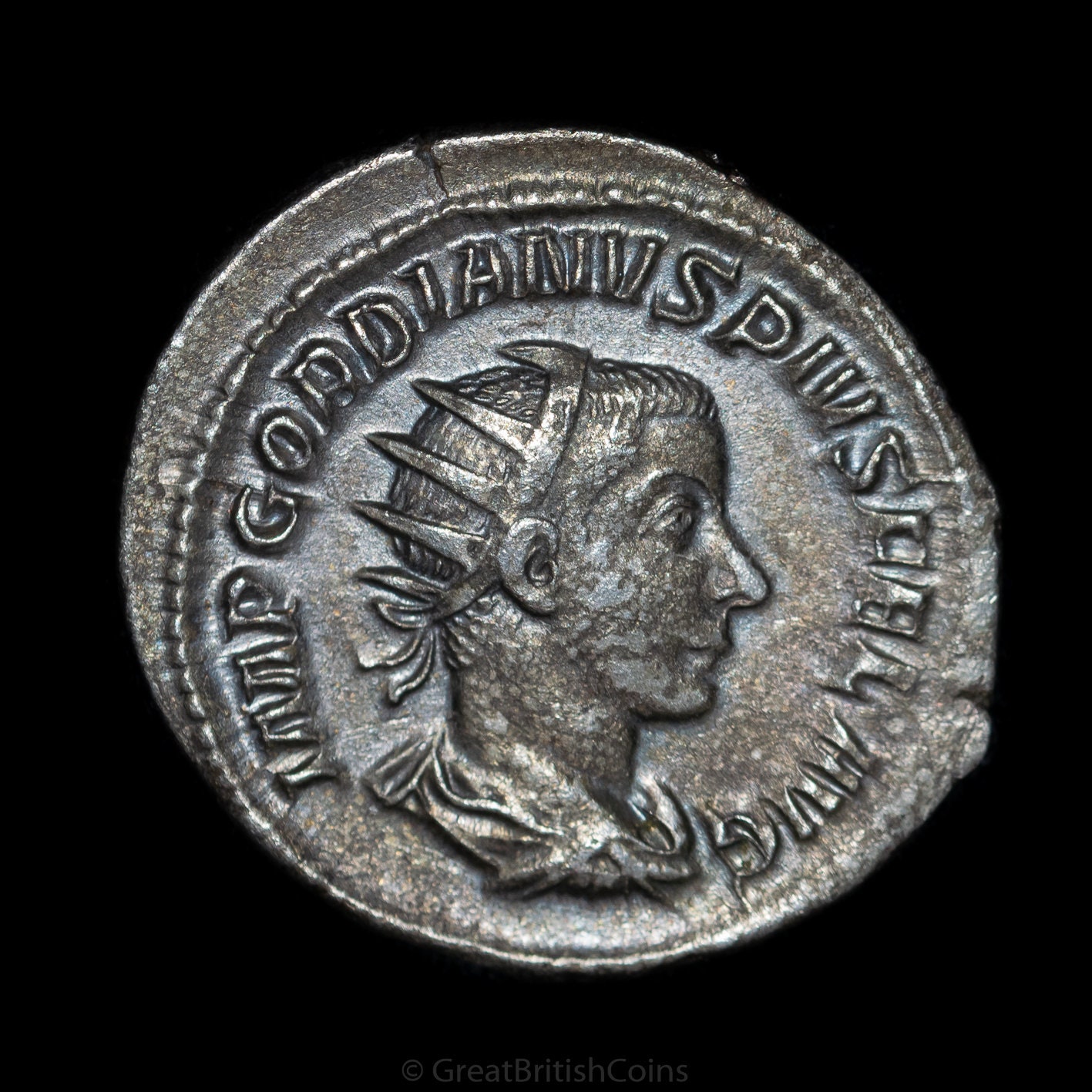 ローマ銀貨アントニニアヌス – ゴルディアヌス3世、243-244年 - Etsy 日本
