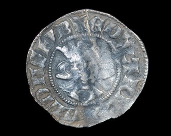 Edward I Silver Penny – Gehämmerte Mittelalter Münze, London Mint