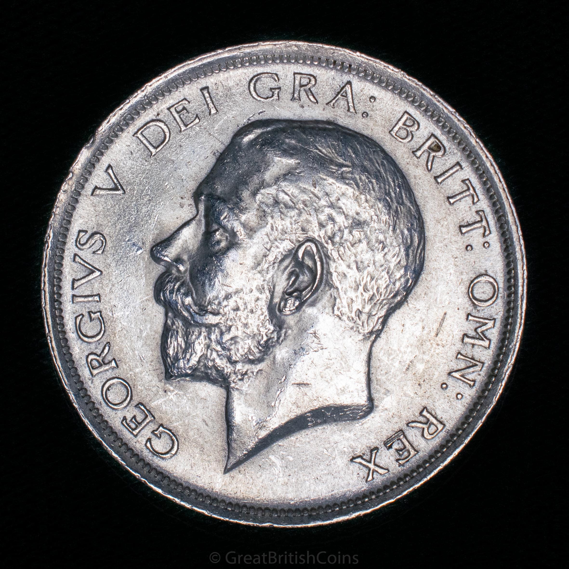 King George V Silver Half-crown Coin 1915, World War I - Etsy