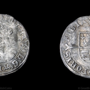 Tudor Hammered Coin Queen Mary (Bloody Mary) Silver Groat 1553 - 1554 British Coins